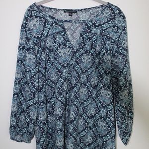 American Eagle Blue Shapeless Dress